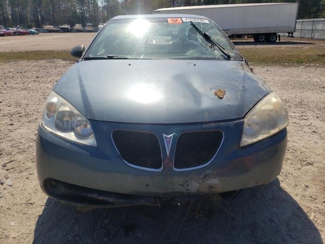 1G2ZH528954177151 - 2005 PONTIAC G6 GT BLUE photo 5