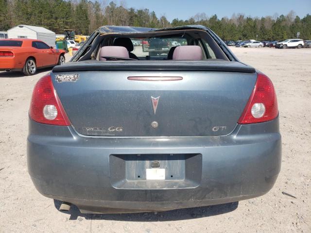 1G2ZH528954177151 - 2005 PONTIAC G6 GT BLUE photo 6