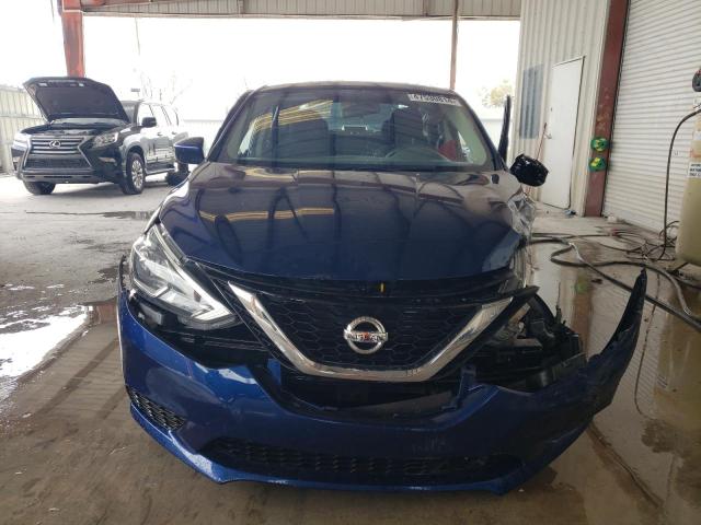 3N1AB7AP9KY397402 - 2019 NISSAN SENTRA S BLUE photo 5