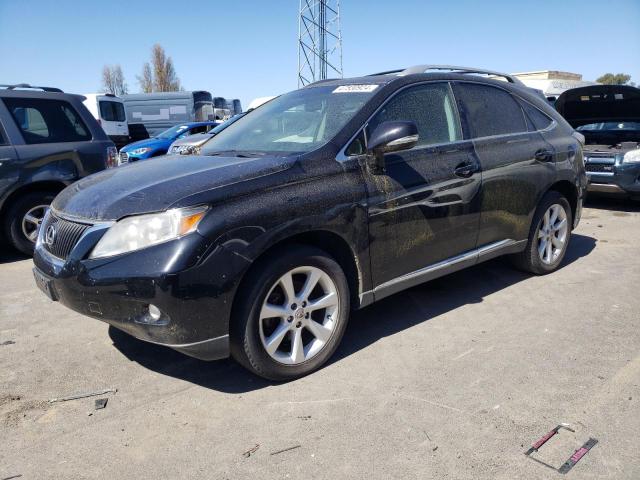 2T2ZK1BAXBC048557 - 2011 LEXUS RX 350 BLACK photo 1