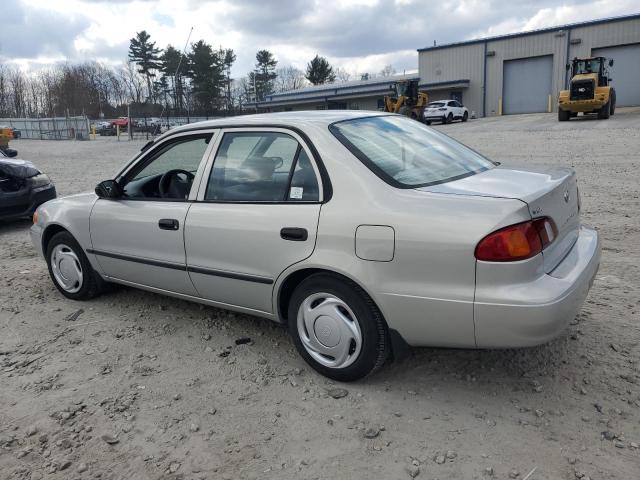 2T1BR12E7YC262256 - 2000 TOYOTA COROLLA VE SILVER photo 2