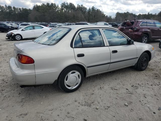 2T1BR12E7YC262256 - 2000 TOYOTA COROLLA VE SILVER photo 3