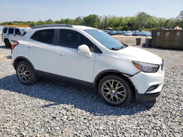 KL4CJ1SB7HB022733 - 2017 BUICK ENCORE SPORT TOURING WHITE photo 4