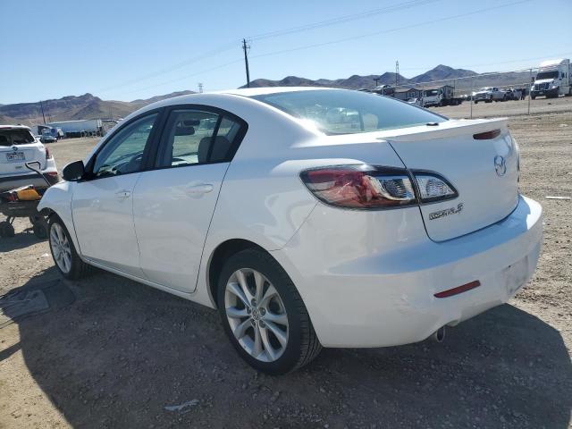 JM1BL1W66B1367340 - 2011 MAZDA 3 S WHITE photo 2