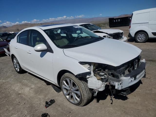 JM1BL1W66B1367340 - 2011 MAZDA 3 S WHITE photo 4