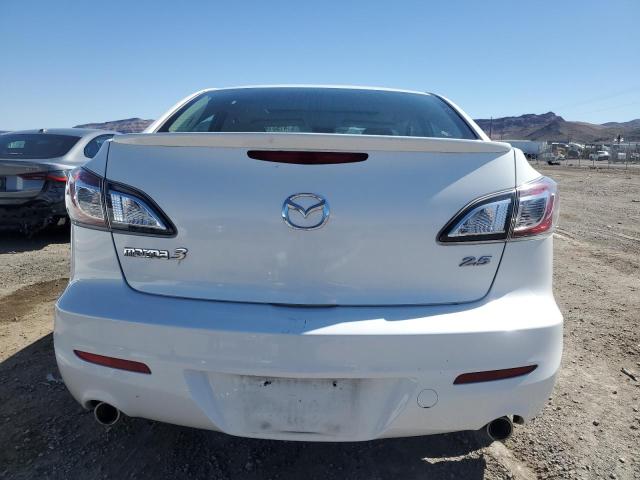 JM1BL1W66B1367340 - 2011 MAZDA 3 S WHITE photo 6