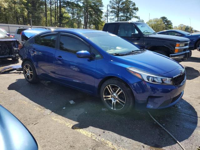 3KPFK4A79HE084863 - 2017 KIA FORTE LX BLUE photo 4