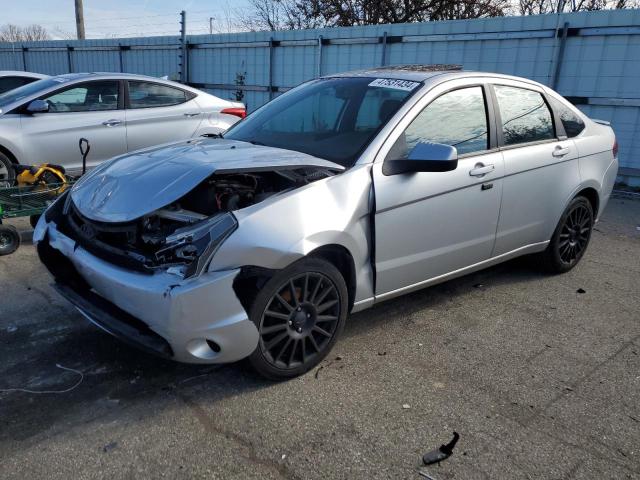 1FAHP3GN0BW106133 - 2011 FORD FOCUS SES SILVER photo 1