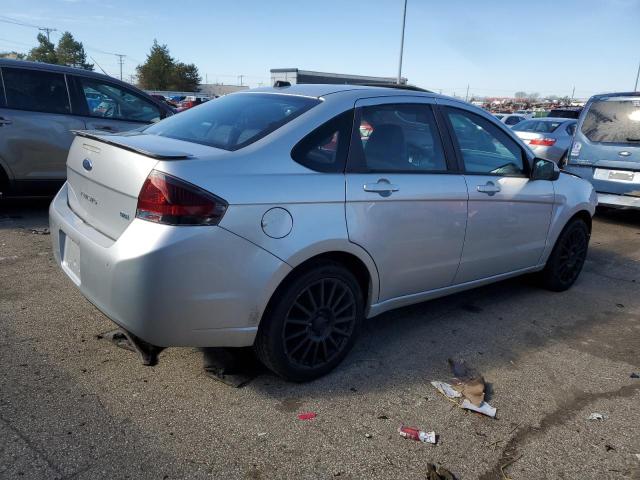 1FAHP3GN0BW106133 - 2011 FORD FOCUS SES SILVER photo 3