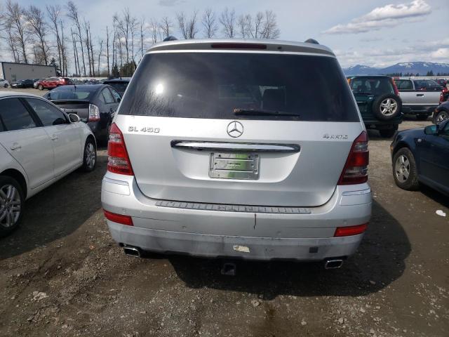 4JGBF71E28A304944 - 2008 MERCEDES-BENZ GL 450 4MATIC SILVER photo 6