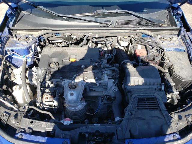 2HGFE2F58NH515603 - 2022 HONDA CIVIC SPORT BLUE photo 11