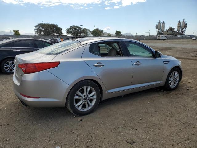 KNAGN4A66B5158629 - 2011 KIA OPTIMA EX SILVER photo 3