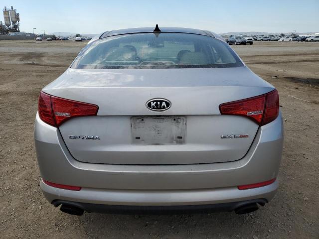 KNAGN4A66B5158629 - 2011 KIA OPTIMA EX SILVER photo 6