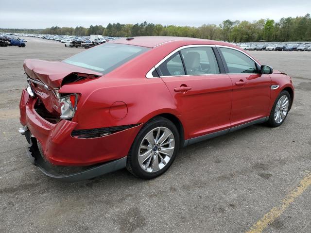 1FAHP2FW0CG112045 - 2012 FORD TAURUS LIMITED RED photo 3