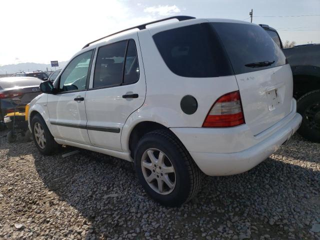 4JGAB72E9XA126566 - 1999 MERCEDES-BENZ ML 430 WHITE photo 2