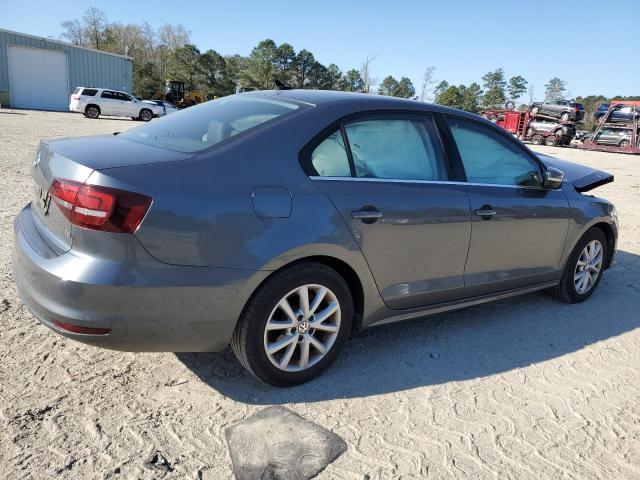 3VWB67AJ1HM300711 - 2017 VOLKSWAGEN JETTA SE GRAY photo 3