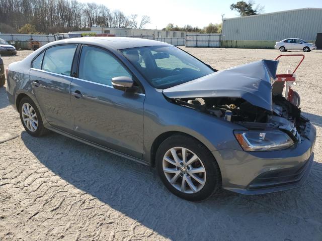 3VWB67AJ1HM300711 - 2017 VOLKSWAGEN JETTA SE GRAY photo 4