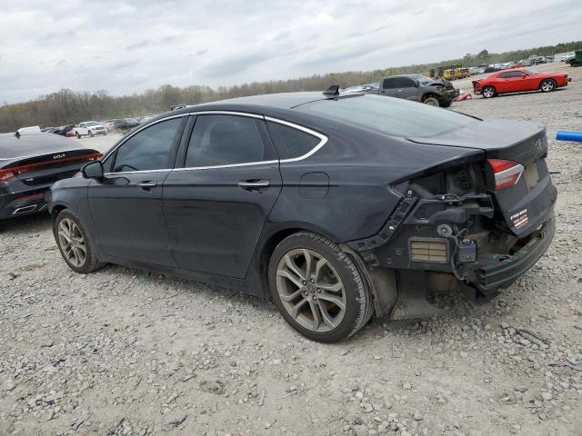 3FA6P0CD2KR236761 - 2019 FORD FUSION SEL BLACK photo 2