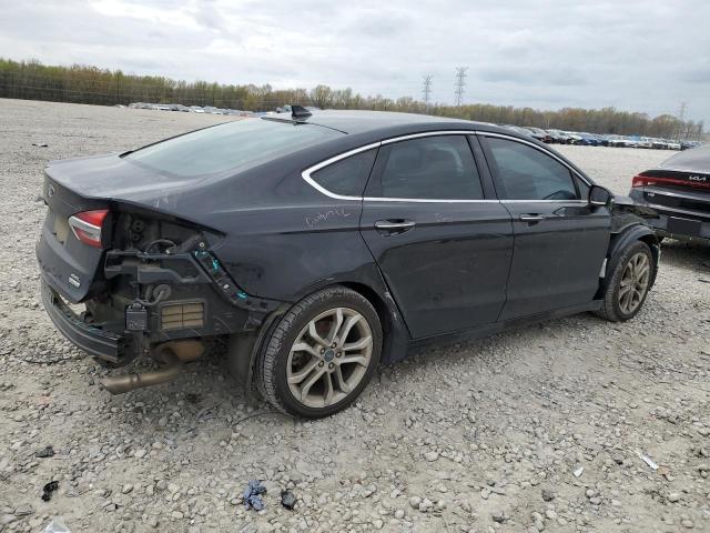 3FA6P0CD2KR236761 - 2019 FORD FUSION SEL BLACK photo 3