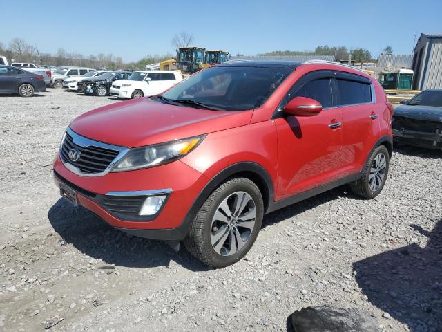 KNDPC3A20D7419129 - 2013 KIA SPORTAGE EX RED photo 1