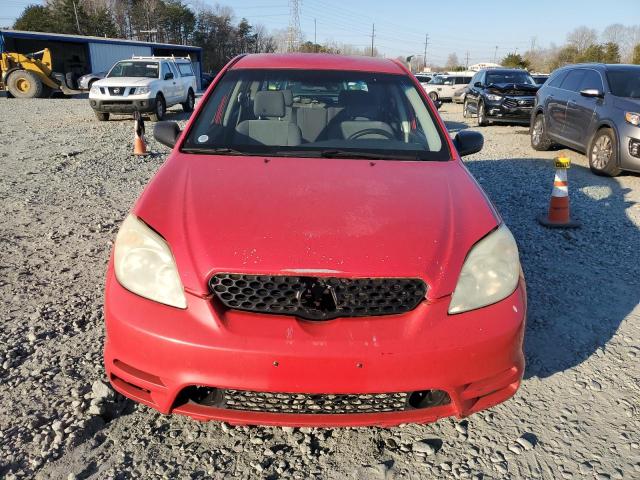 2T1KR32E34C180563 - 2004 TOYOTA COROLLA MA XR RED photo 5