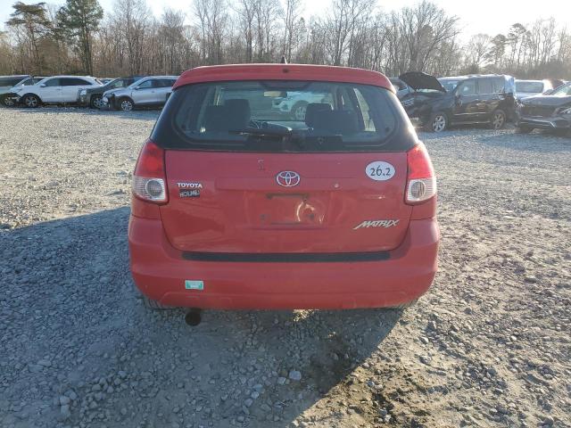 2T1KR32E34C180563 - 2004 TOYOTA COROLLA MA XR RED photo 6