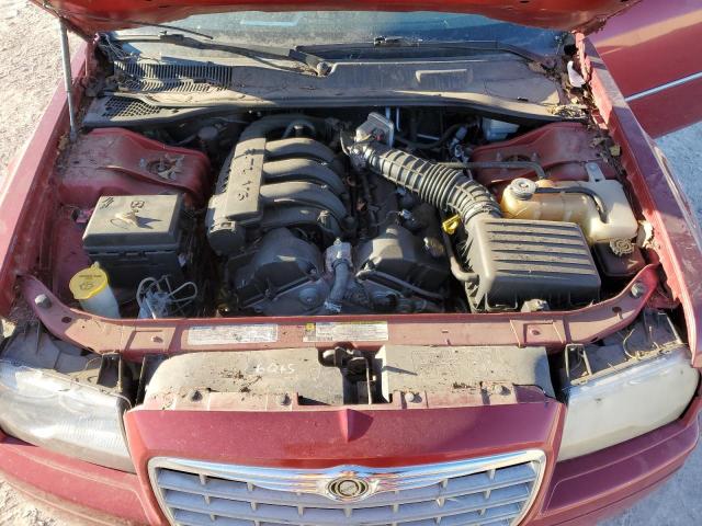 2C3KA43D29H552432 - 2009 CHRYSLER 300 LX RED photo 11