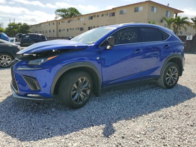 JTJSARBZ2M2201783 - 2021 LEXUS NX 300 BASE 蓝色 照片 1