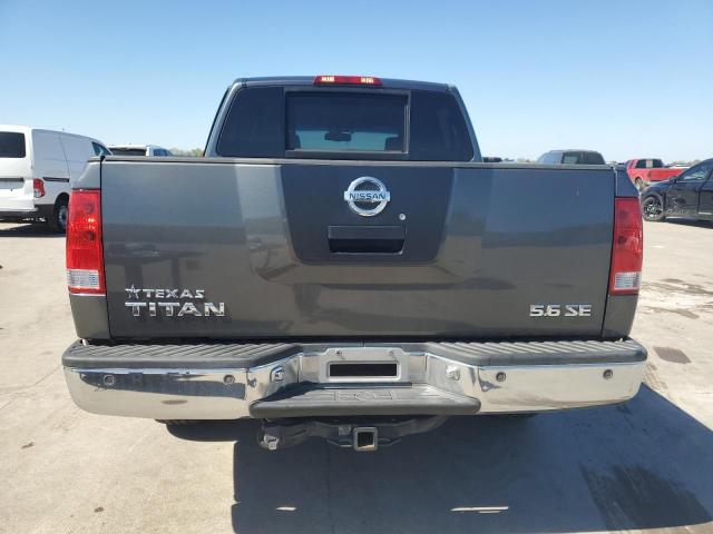 1N6BA07A96N501532 - 2006 NISSAN TITAN XE GRAY photo 6