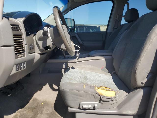 1N6BA07A96N501532 - 2006 NISSAN TITAN XE GRAY photo 7