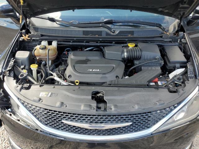 2C4RC1BG0HR831305 - 2017 CHRYSLER PACIFICA TOURING L BLACK photo 12