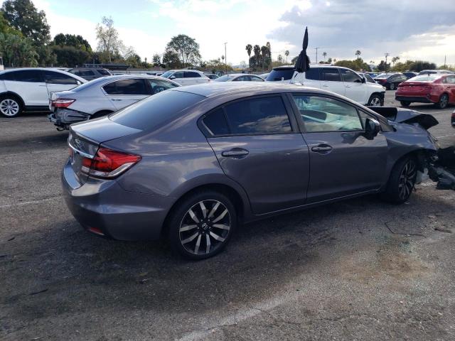 2HGFB2F96FH524748 - 2015 HONDA CIVIC EXL CHARCOAL photo 3