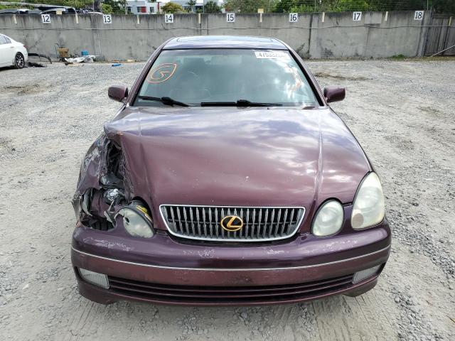 JT8BD69S210141320 - 2001 LEXUS GS 300 BROWN photo 5