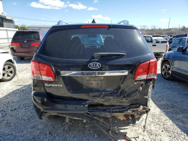 5XYKWDA23BG117163 - 2011 KIA SORENTO SX BLACK photo 6