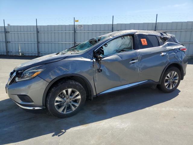 5N1AZ2MG0JN180688 - 2018 NISSAN MURANO S GRAY photo 1