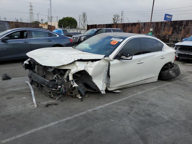 JN1BV7AP0FM356046 - 2015 INFINITI Q50 BASE WHITE photo 1