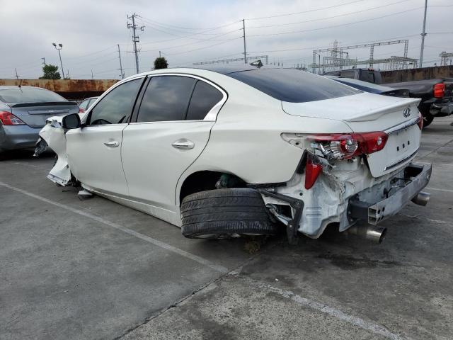 JN1BV7AP0FM356046 - 2015 INFINITI Q50 BASE WHITE photo 2