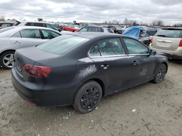 3VW2K7AJ7CM400882 - 2012 VOLKSWAGEN JETTA BASE Qara foto 3