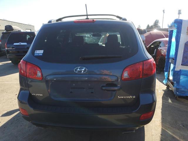 5NMSH13E17H078943 - 2007 HYUNDAI SANTA FE SE BLUE photo 6