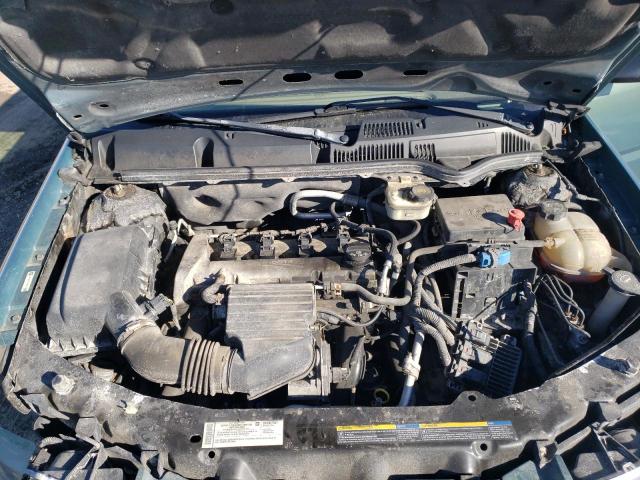 1G8AJ55F77Z185160 - 2007 SATURN ION LEVEL 2 GREEN photo 11