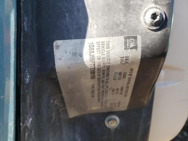 1G8AJ55F77Z185160 - 2007 SATURN ION LEVEL 2 GREEN photo 12