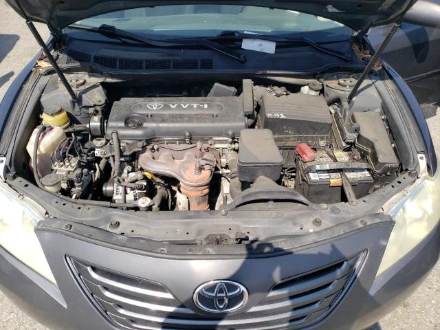 4T1BE46K47U653228 - 2007 TOYOTA CAMRY CE GRAY photo 11