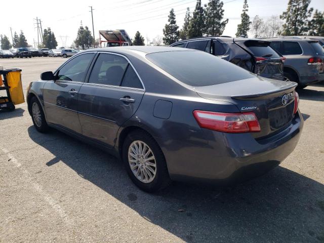 4T1BE46K47U653228 - 2007 TOYOTA CAMRY CE GRAY photo 2