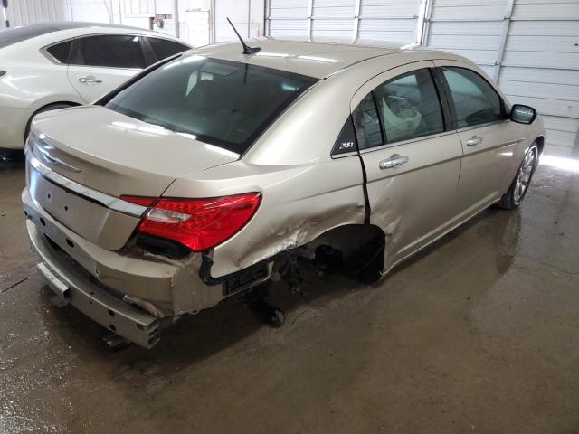 1C3CCBCG6DN597225 - 2013 CHRYSLER 200 LIMITED GRAY photo 3