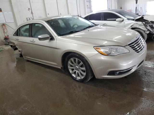 1C3CCBCG6DN597225 - 2013 CHRYSLER 200 LIMITED GRAY photo 4