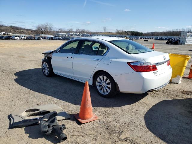 1HGCR2F88DA070746 - 2013 HONDA ACCORD EXL WHITE photo 2