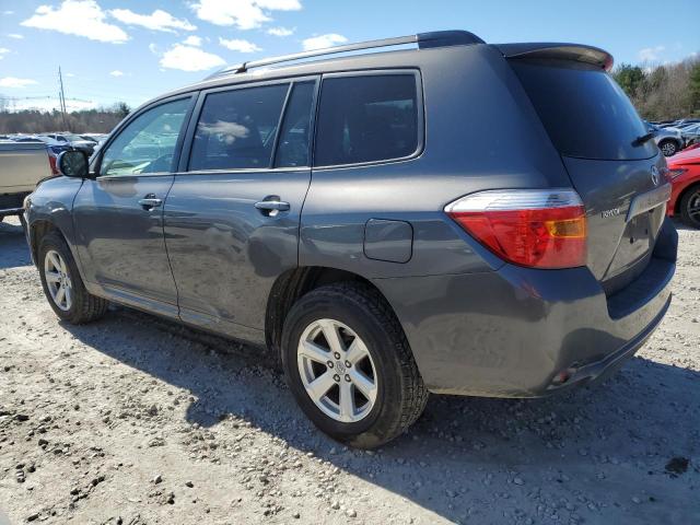 JTEES41A692124057 - 2009 TOYOTA HIGHLANDER GRAY photo 2