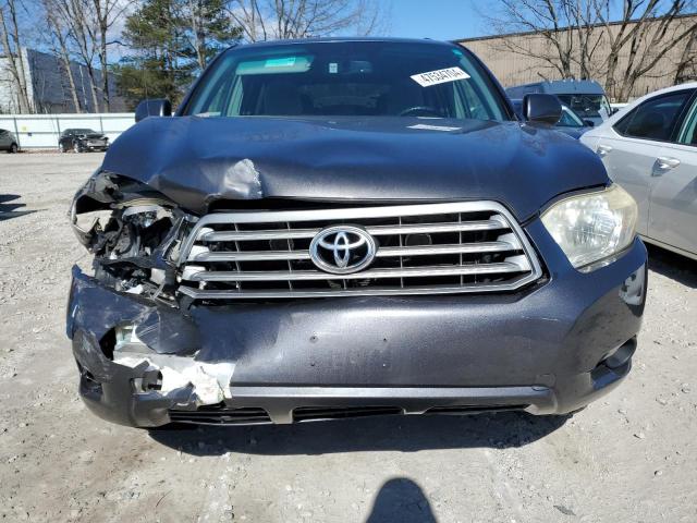 JTEES41A692124057 - 2009 TOYOTA HIGHLANDER GRAY photo 5