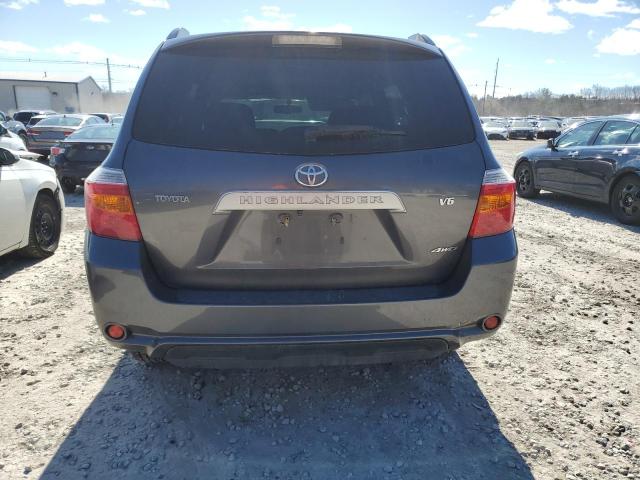 JTEES41A692124057 - 2009 TOYOTA HIGHLANDER GRAY photo 6