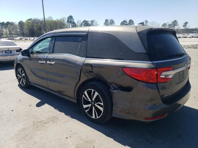 5FNRL6H92JB045898 - 2018 HONDA ODYSSEY ELITE Marrón foto 2
